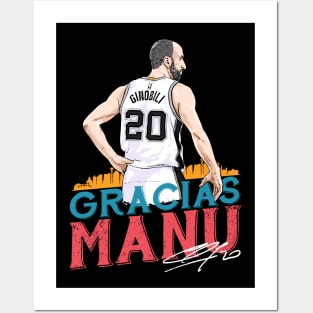 Gracias Manu Posters and Art